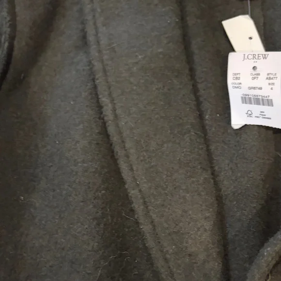 Jcrew Women’s Classic Dark Coat - Picture 6 of 7